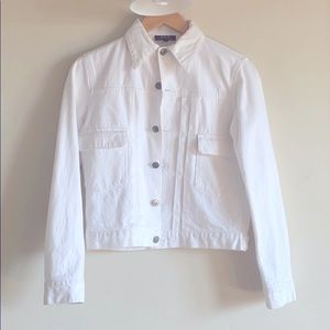 APC white jean Jacket S